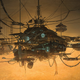 Illustration for article titled Mindblowing Concept Art from Mars Needs Moms: The lair of the mother-stealing Martians has never looked so dangerous
